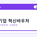 2026 중소기업 혁신바우처 신청방법 총정리｜대상·금리·접수기간