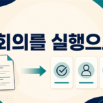 회의록을 결정·담당자·기한이 있는 실행 문서로 바꾸는 법